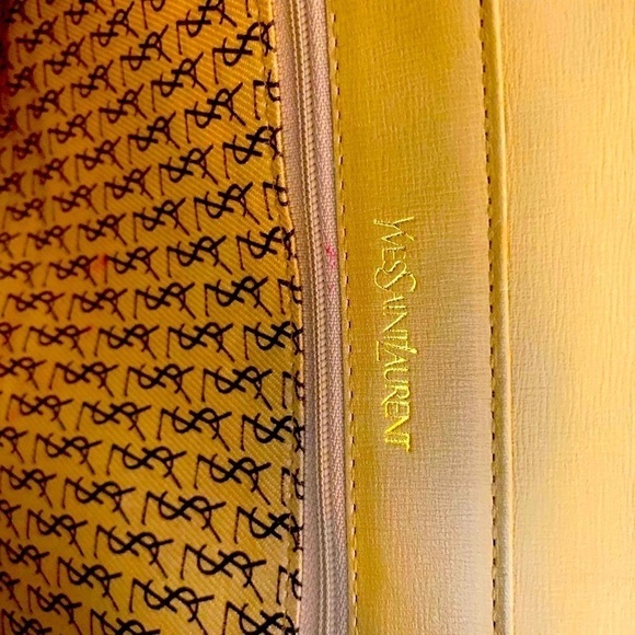 Vintage YVES Saint Laurent Ysl Vintage Clutch Bag Purse ๐๐ - Picture 5 of 14